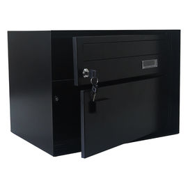 Outdoor Residential Garden Steel Mailbox Waterproof Letterbox Parcel Box
