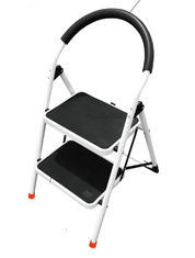 Household Steel Step Ladder 2 Steps  Space Saving Easy To Carry And Store
