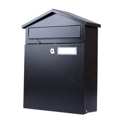 Durable Residential Wall Mounted Letterbox Galvanized Sheet Mailbox