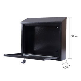 Wall Mounted Waterproof Garden Letterbox Outdoor Residential Steel Mailbox
