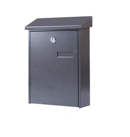 Waterproof Garden Letterbox Wall Mounted Residential Steel Mailbox