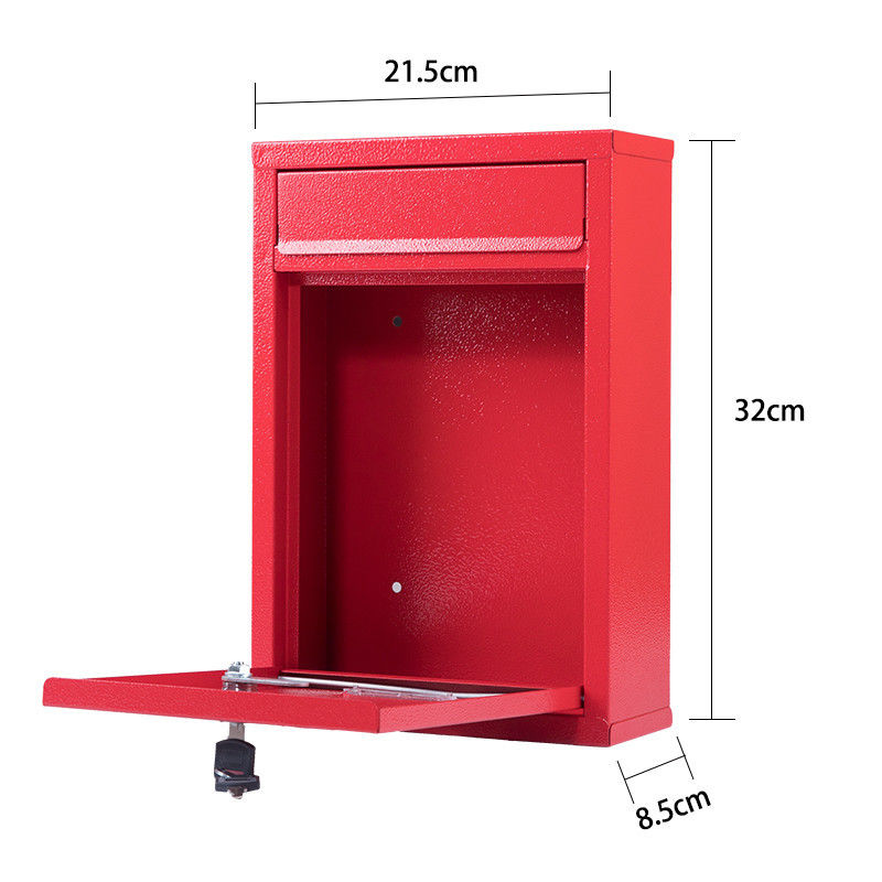 Modern Garden Wall Mounted Residential  Letterbox Waterproof  Mailbox